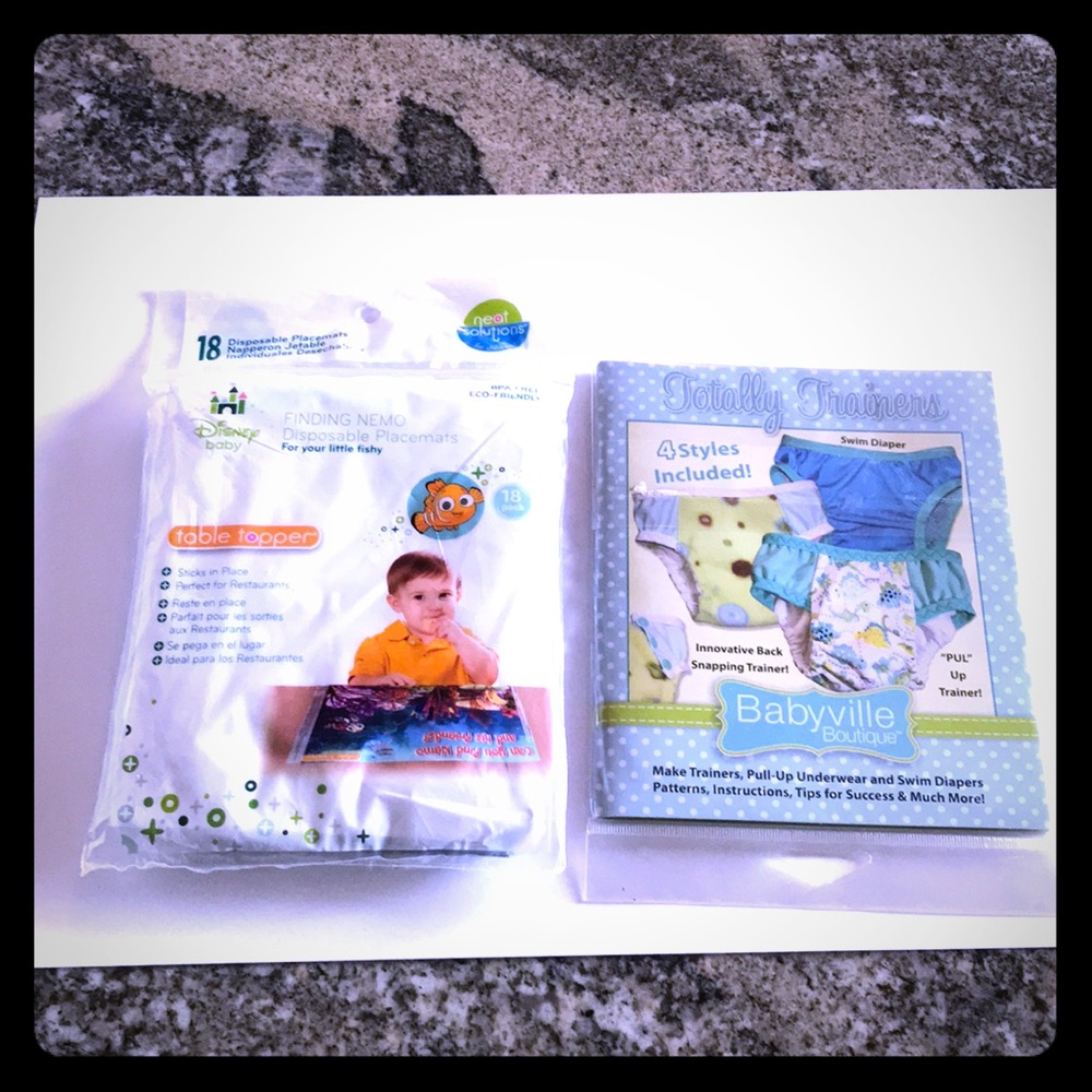 Baby Placemats & Trainers NWT